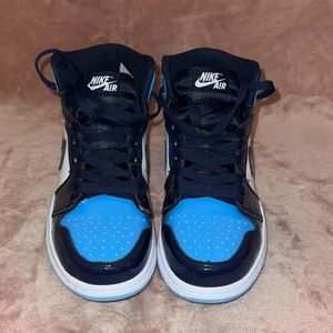Blue Chill Jordan 1s GS7 WM8.5